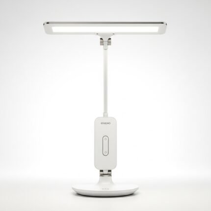 RIVENO LuminaFlex Moderne LED Bürolampe – Dimmbar & Tageslichtweiß