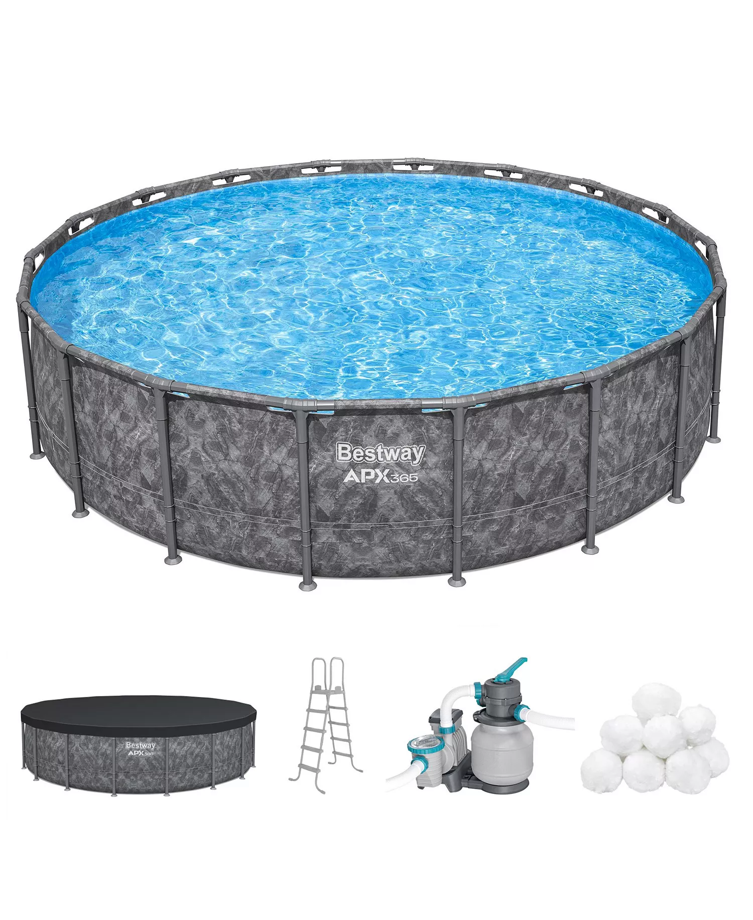 APX-365-18x52″-Round-Above-Ground-Swimming-Pool-Set-with-Pump-Ladder-image-1.webp