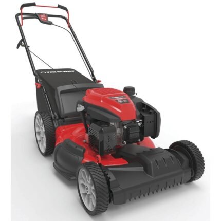 Troy-Bilt 163cc Gas Self-Propelled Lawn Mower 21 Inch 3-in-1 Cutting System